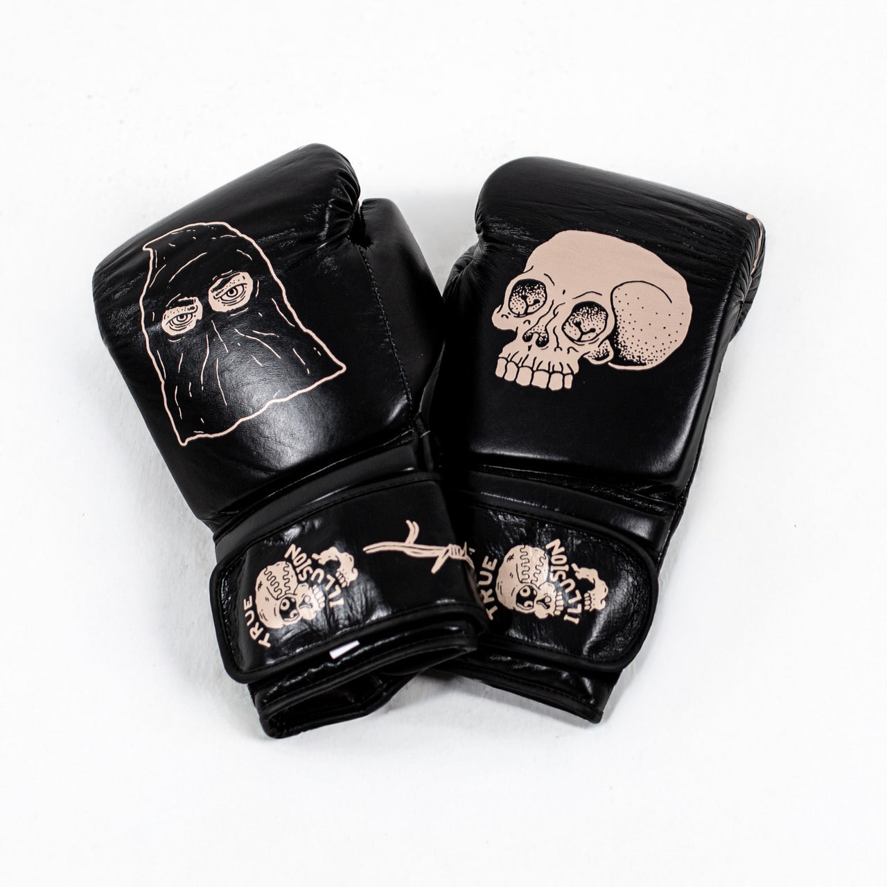 True Illusion Boxing Gloves - Executioner - 12oz 14oz, 16oz - Leather