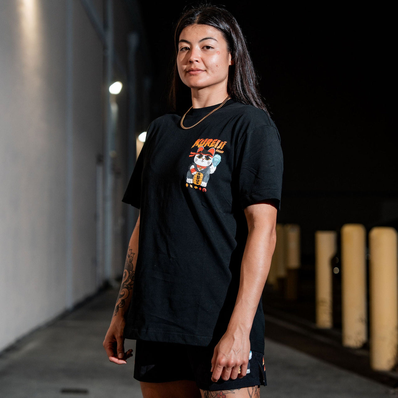 Kureiji Heavyweight Tee - Neko Fury