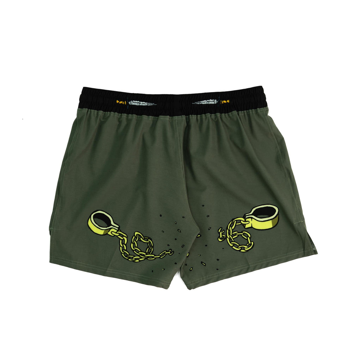 True Illusion Women's Shorts - Fire Skull flat lay