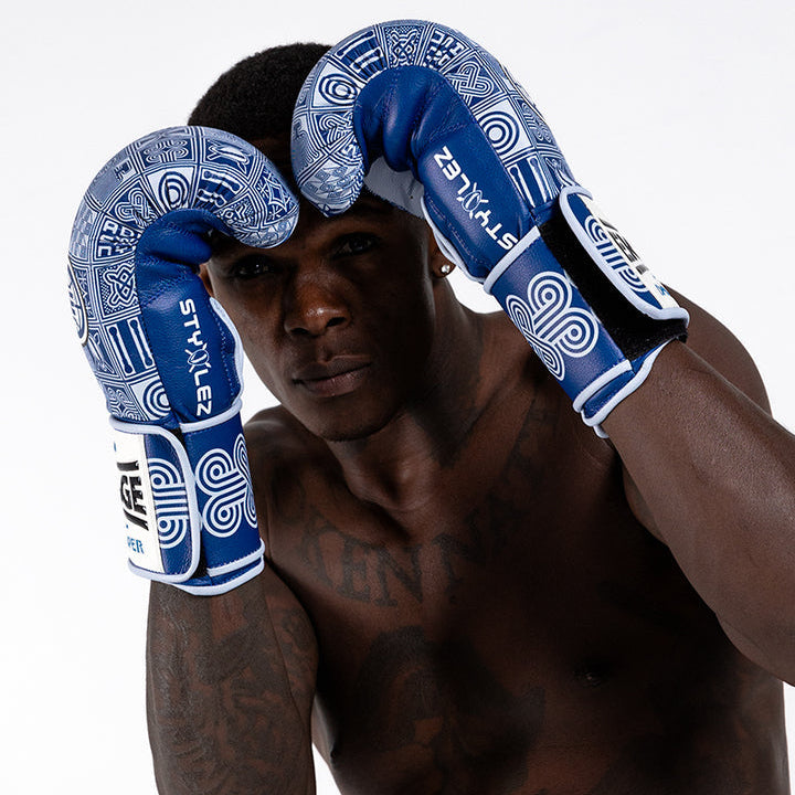 Israel Adsenya Daily Paper Boxing Gloves