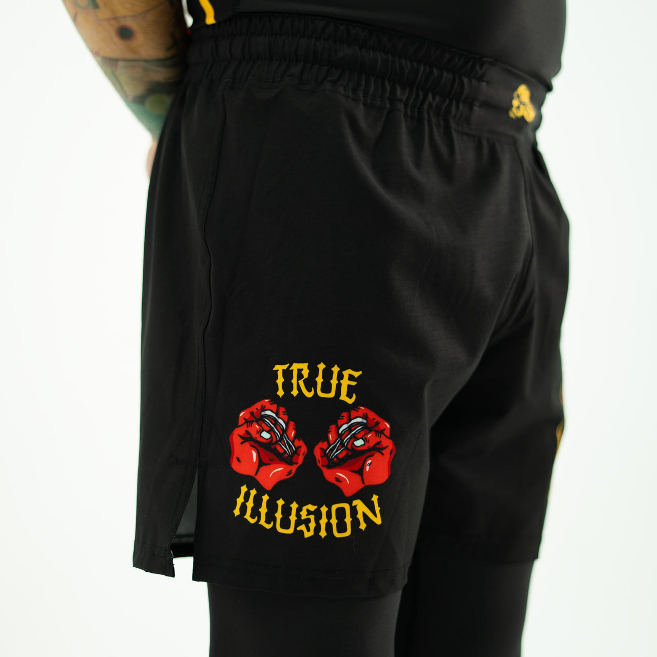 True Illusion Shorts - Grappling Demons