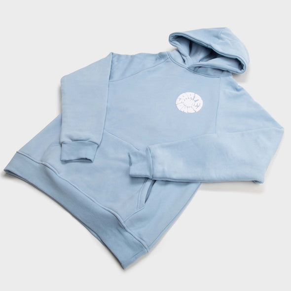 Hooks - Arte Suave Puff Hoodie - Light Blue