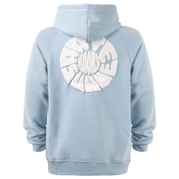 Hooks - Arte Suave Puff Hoodie - Light Blue