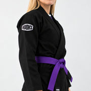 Hooks Women's Core BJJ GI - Black includes White Belt 3