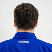 Hooks GI Prolight II, Blue with Black, Lightweight Ultra-Soft BJJ Kimono