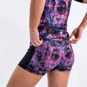 Women's BJJ Flex Shorts, Hooks Grunge Series for No Gi Training