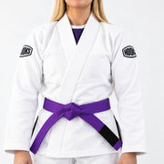 Hooks Women's Core BJJ GI - White includes White Belt 3