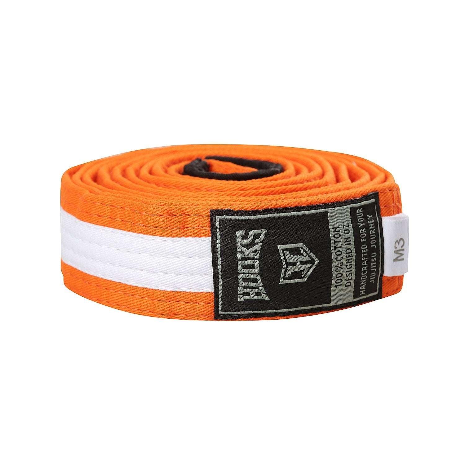 Hooks Kids BJJ Belts - IBJJF Compliant
