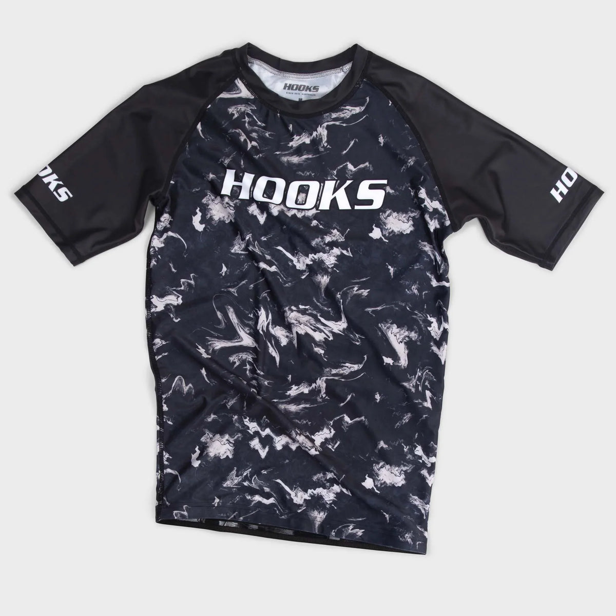 Granite Hooks Short Sleeve BJJ Rashguard