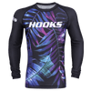 Hooks Jungle Nights Rash Guard - Long Sleeve