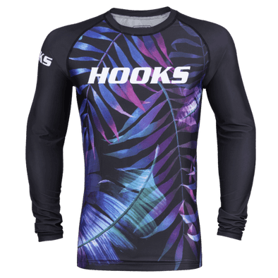 Hooks Jungle Nights Rash Guard - Long Sleeve