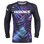 Jungle Nights Hooks Long Sleeve BJJ Rashguard