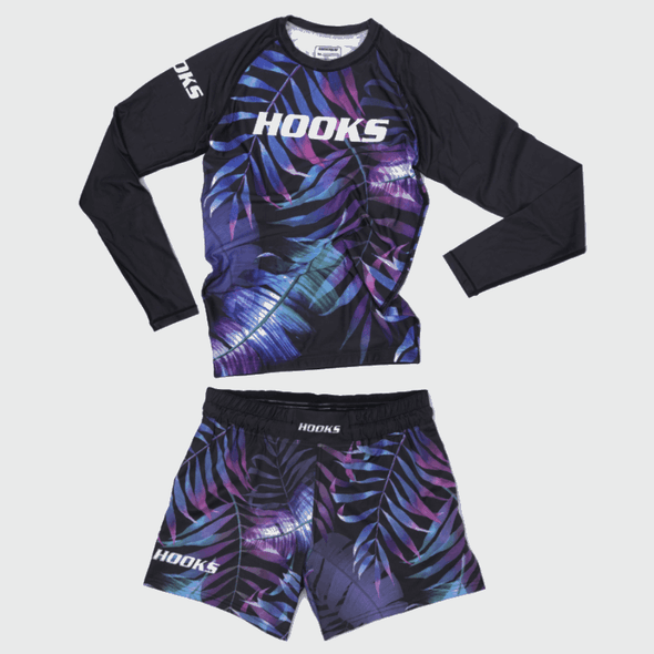 Hooks Jungle Nights Rash Guard - Long Sleeve