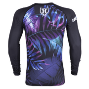 Jungle Nights Hooks Long Sleeve BJJ Rashguard