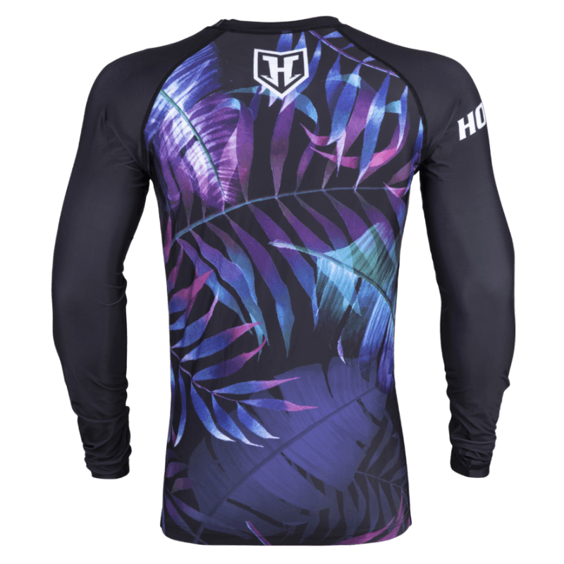 Jungle Nights Hooks Long Sleeve BJJ Rashguard