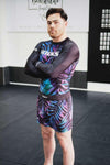 Hooks Jungle Nights Rash Guard - Long Sleeve