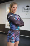 Hooks Jungle Nights Rash Guard - Long Sleeve