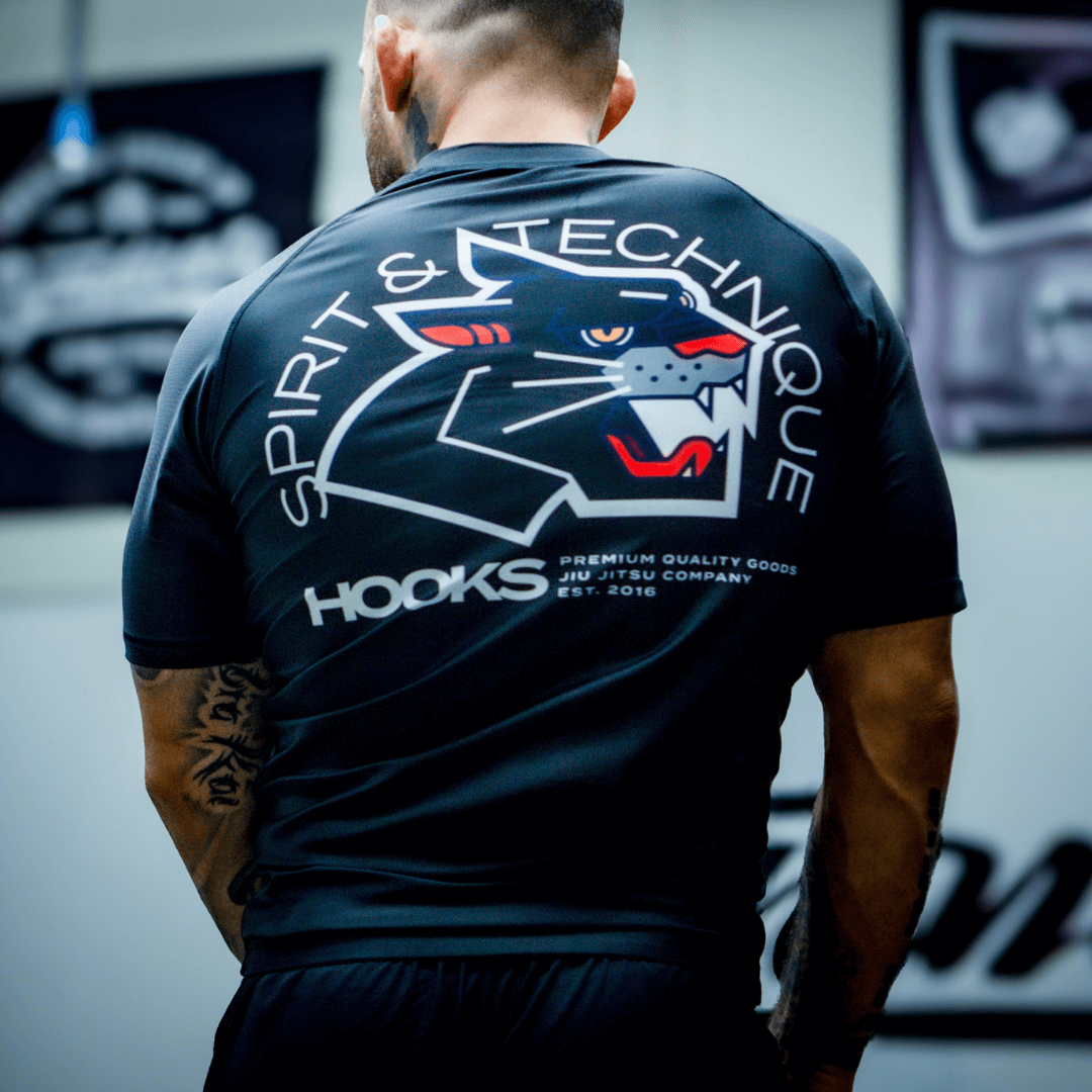 Hooks Black Panther Tech Rashguard No Gi