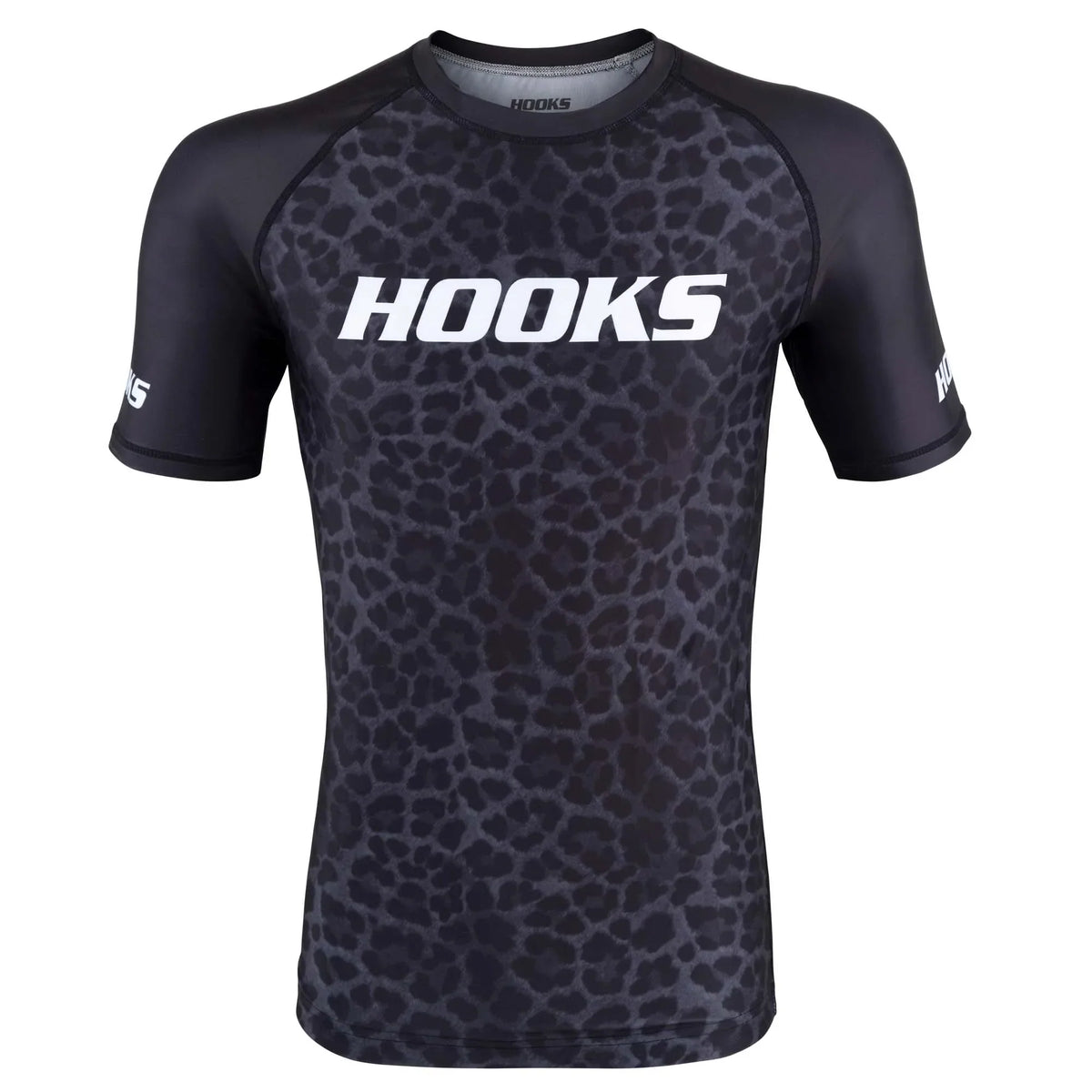 Panther Hooks Short Sleeve BJJ Rashguard