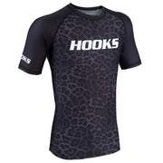 Panther Hooks Short Sleeve BJJ Rashguard