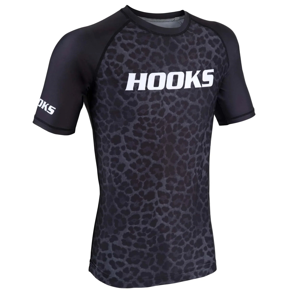 Panther Hooks Short Sleeve BJJ Rashguard