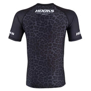 Panther Hooks Short Sleeve BJJ Rashguard