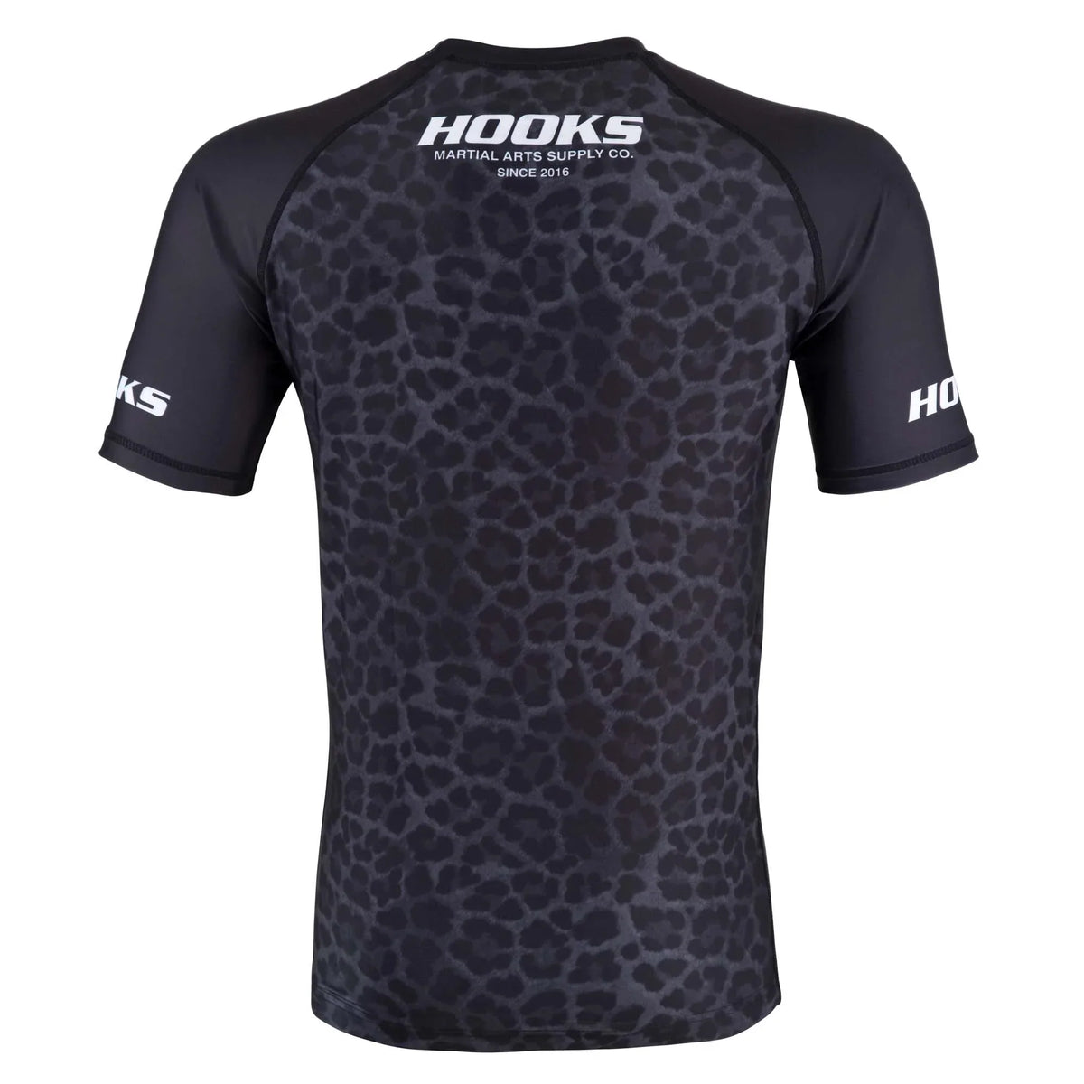 Panther Hooks Short Sleeve BJJ Rashguard