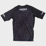 Panther Hooks Short Sleeve BJJ Rashguard