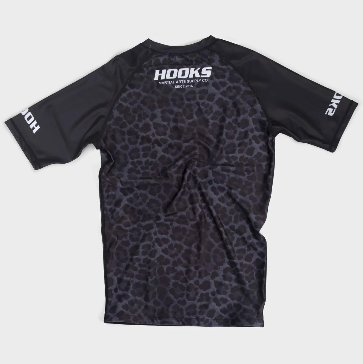 Panther Hooks Short Sleeve BJJ Rashguard