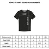 Hooks BJJ Tees - Measurement Chart