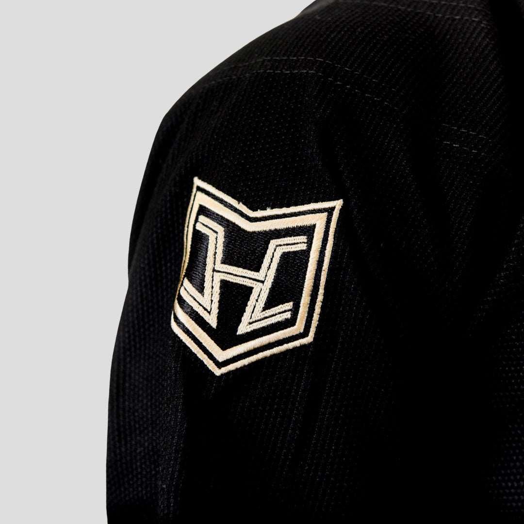 Hooks Ultra Light BJJ Gi - Black w/ Gold