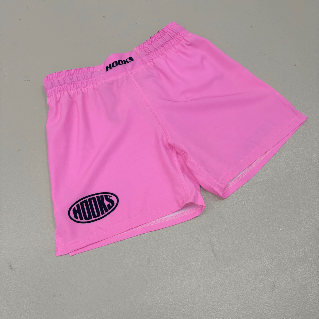 Hooks Sports Shorts - Rose