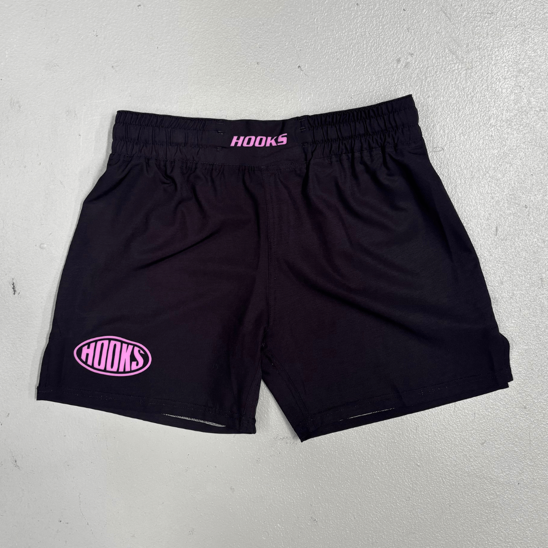 Hooks Sports Shorts - Rose Noir