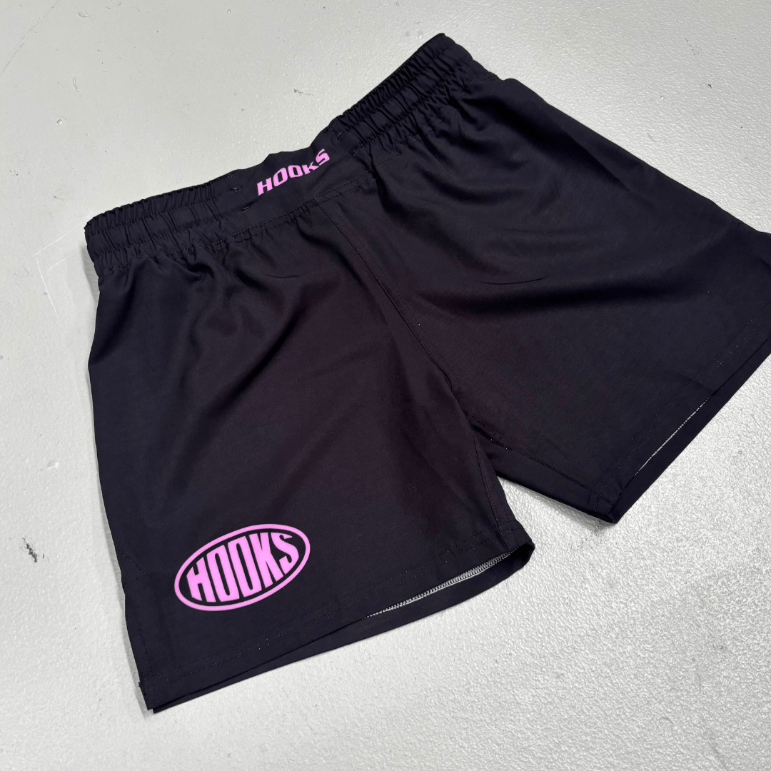 Hooks Sports Shorts - Rose Noir