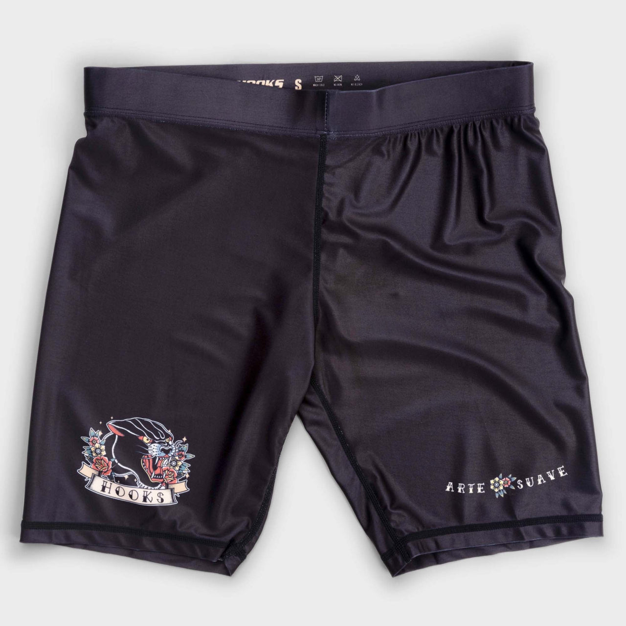 Hooks Compression Shorts - Pantera Negra