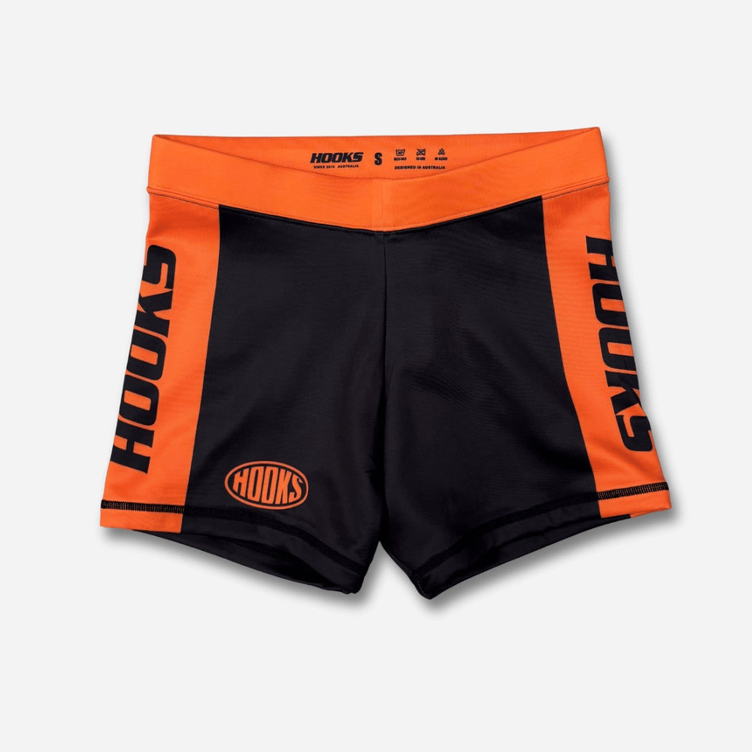 Hooks - Flex Women's Shorts - Inferno