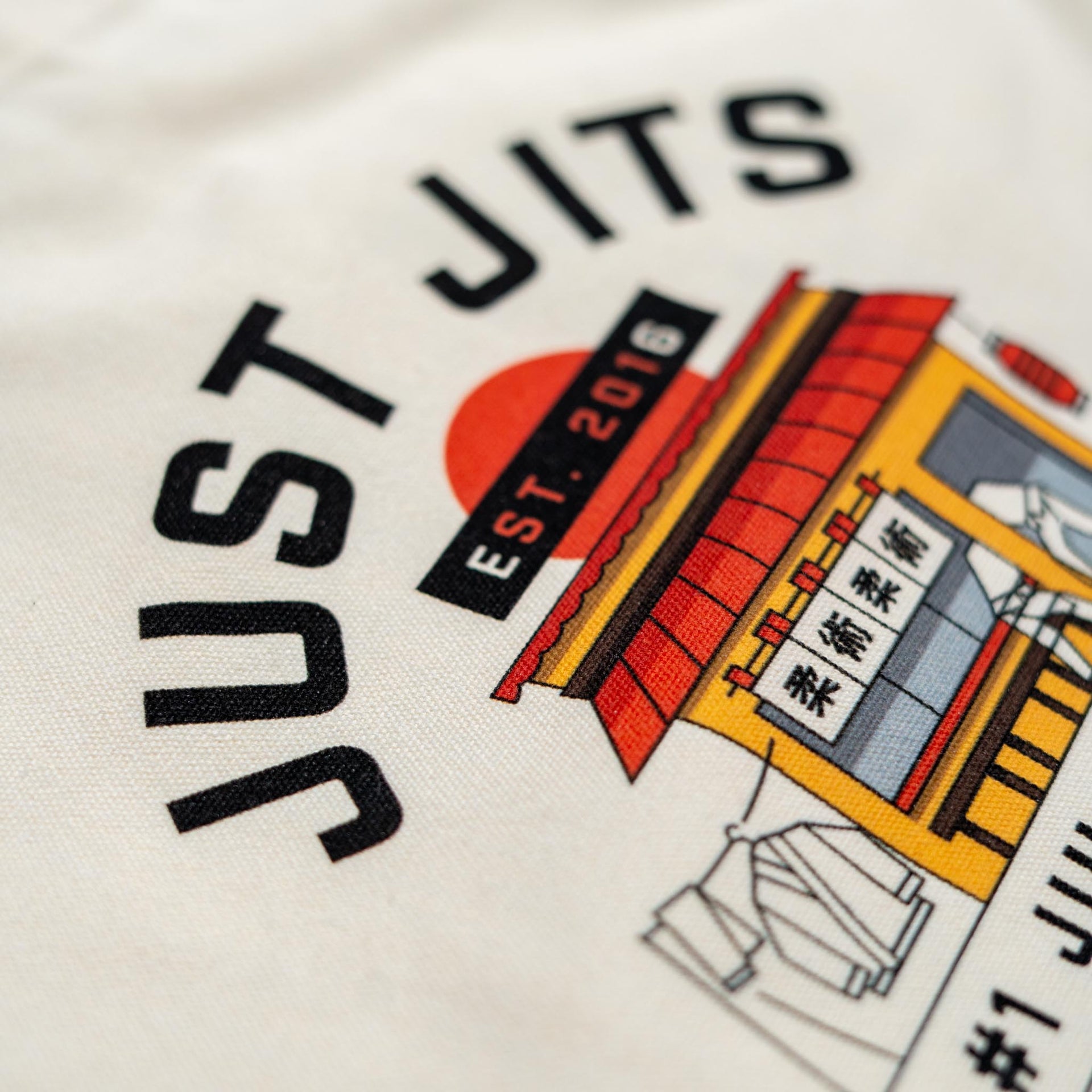 Canvas Jiu-Jitsu Tote Bag