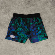 Hooks Women's Grappling & MMA Shorts - Jungle Reign flat lay