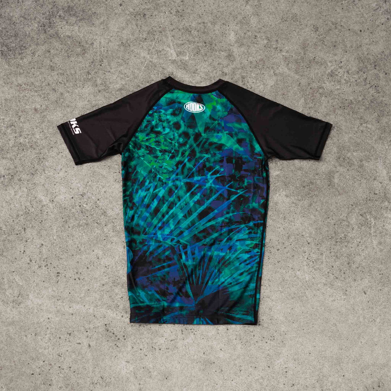 Hooks Kids Short Sleeve Rash Guard –Jungle Reign