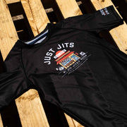 Just Jits Women's Short Sleeve Rash Guard – The Classic Shop flat lay