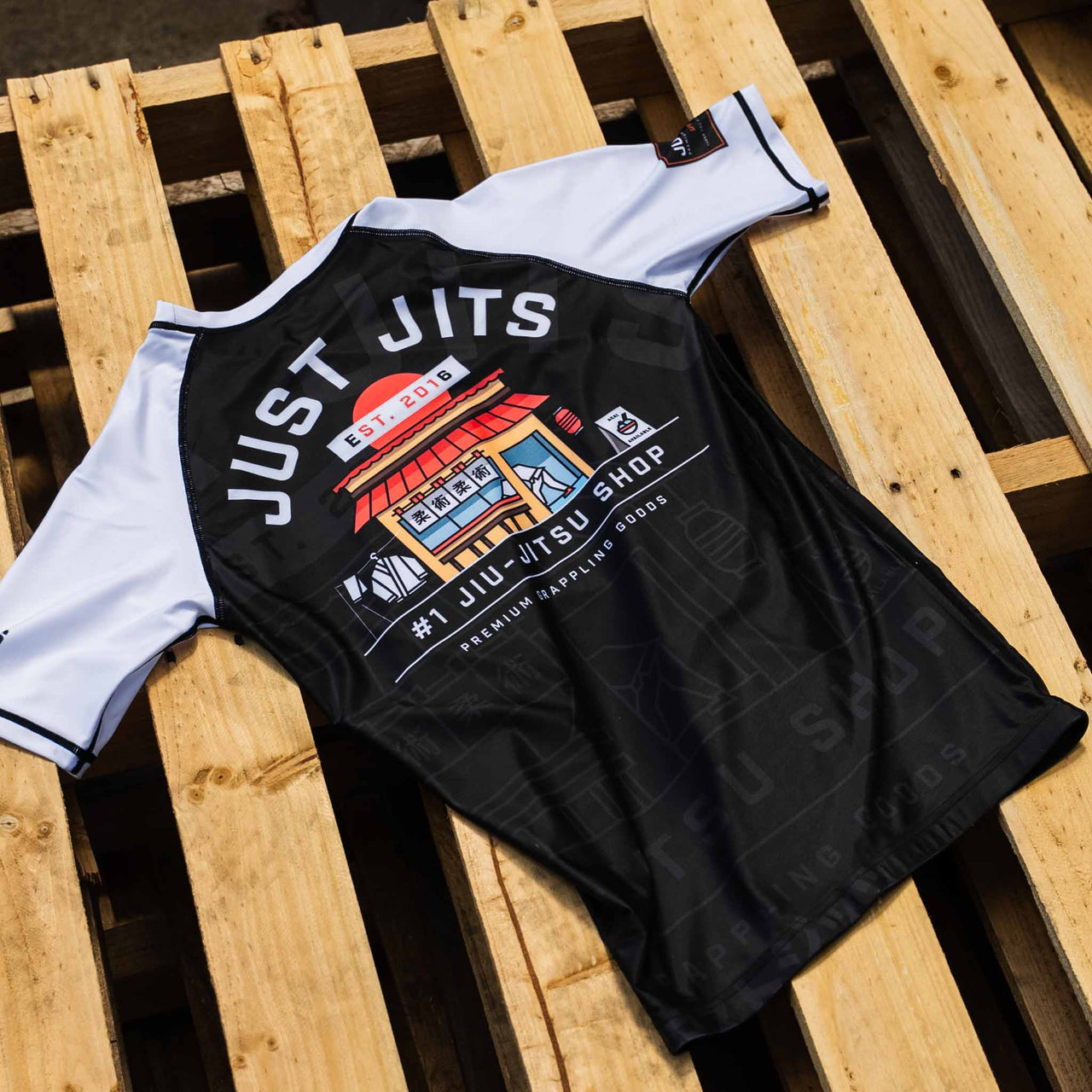 Kids Just Jits Short Sleeve Rash Guard – Nightfall