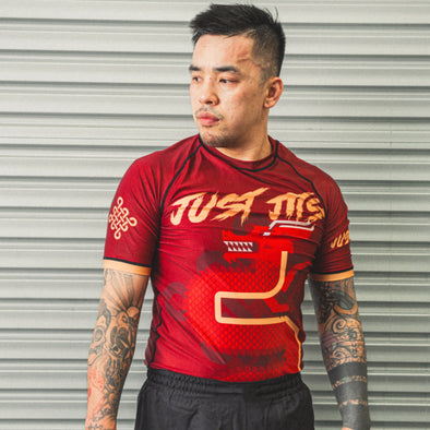 Red Rashguard