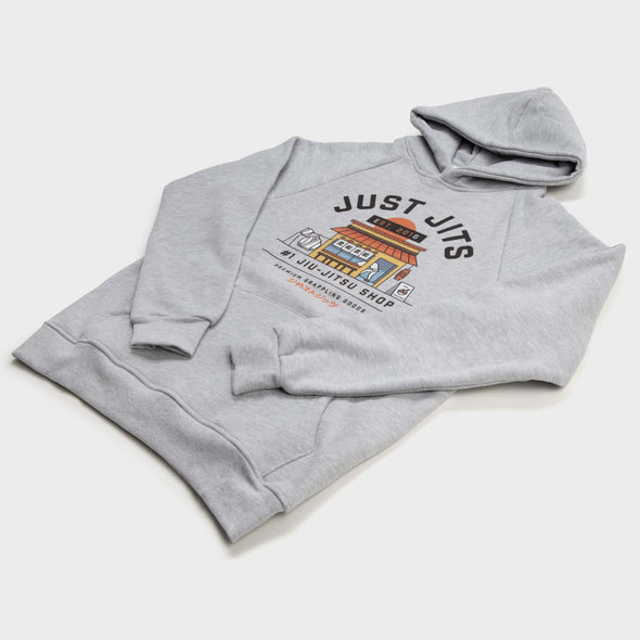 BJJ Hoodie Flat Lay