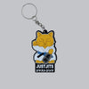 Yellow Cat Jiujitsu Key Chain