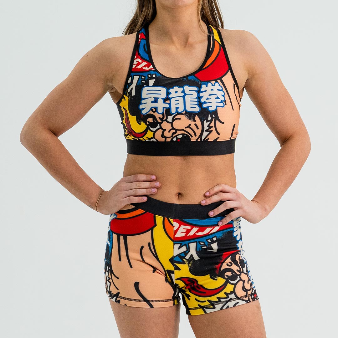 Kureiji Uni-Sex Vale Tudo Shorts, Dragon Punch, No-Gi BJJ, Brazilian Jiu Jitsu