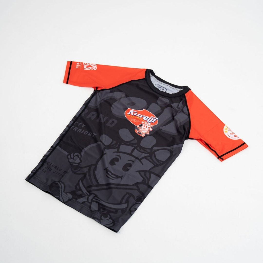 Kureiji Rashguard Flat Lay Front View