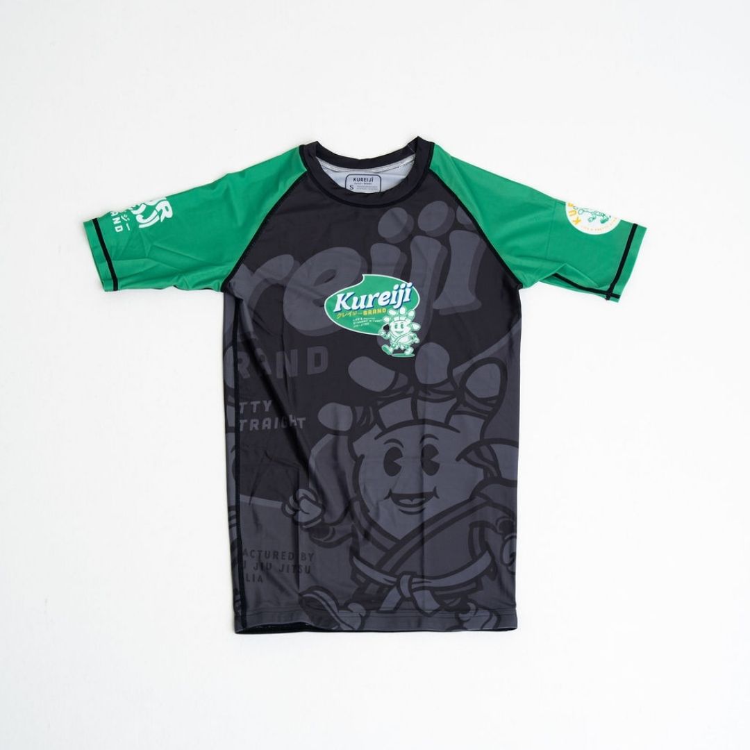 Kureiji Short Sleeve BJJ Rashguard Front