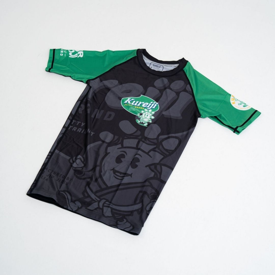 Kureiji Short Sleeve BJJ Rashguard Front