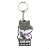 BJJ Lucky Cat Neko Keyring Keychain 