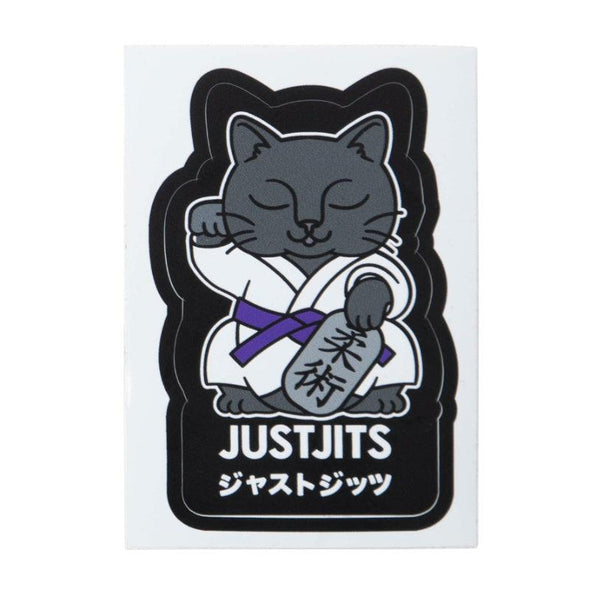 Lucky Cat BJJ Cat Purple Belt